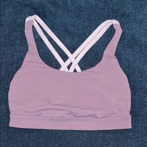 Lululemon Energy Sports Bra Mauve
